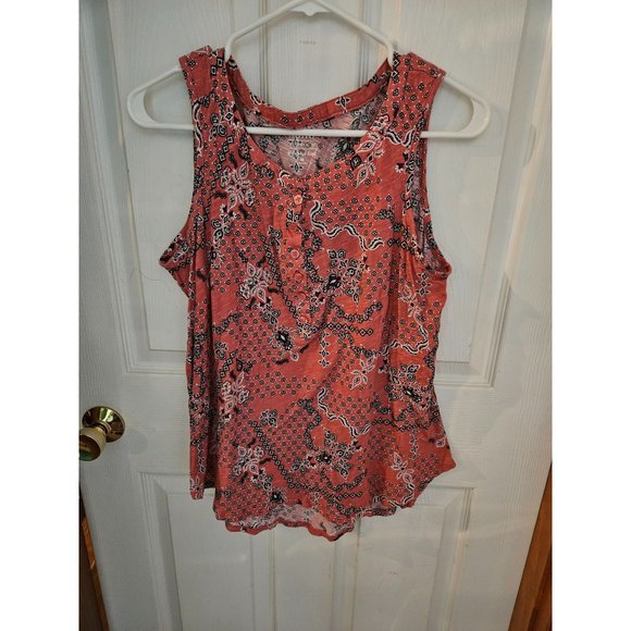 New York & Company Tops - New York and Company Soho Hampton Tank- Pink Floral Tank